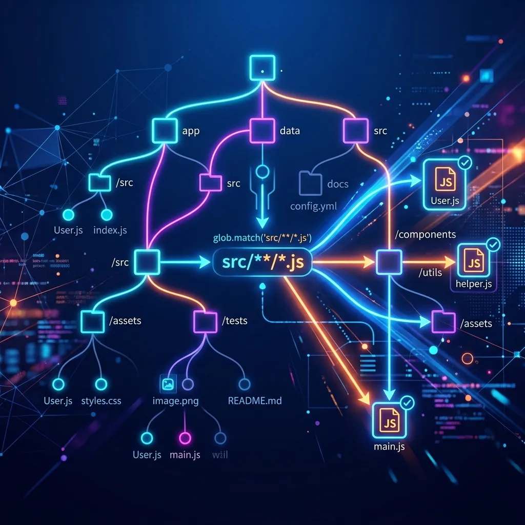 Glob 패턴 매칭 개념